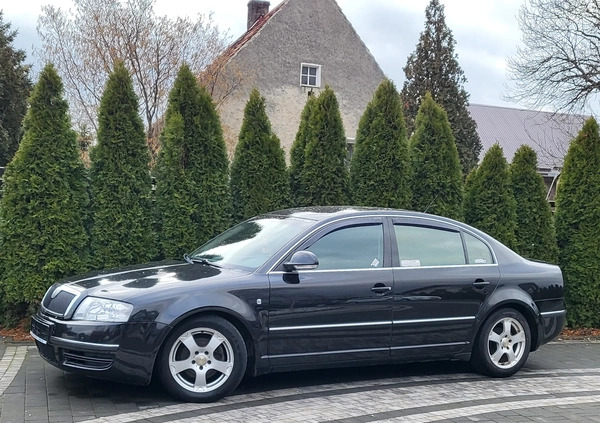 Skoda Superb cena 12900 przebieg: 225000, rok produkcji 2007 z Łęknica małe 232